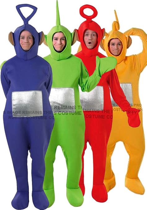 Teletubbies Costumes 4 Pack Of Adult Teletubbies Costumes Adult Teletubbies Costumes 4 Pack