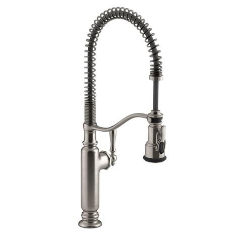 We stock a wide range of the latest models. KOHLER Tournant Single-Handle Pull-Down Sprayer Kitchen ...