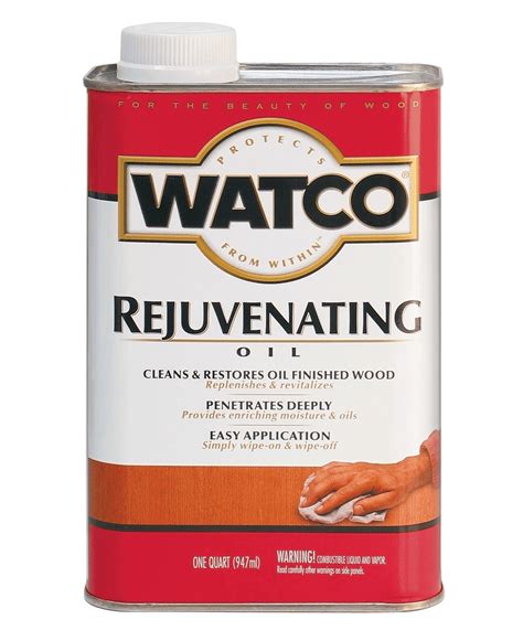 Note the description on the amazon page for watco teak oil. Watco Rejuvenating Oil
