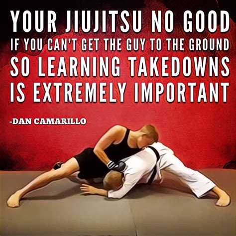 Dan Camarillo Quote Bjj Mma Jiujitsu Judo Wrestling Martial Arts