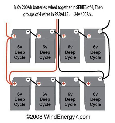Wiring Volt Batteries In Series And Parallel