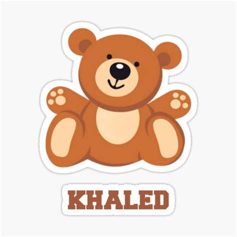 Khaled Sticker For Sale By Setstickers Redbubble