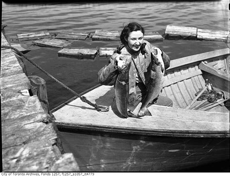 Vintage Fishing Photographs From Toronto