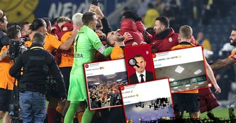 Son Dakika Haberleri Galatasaraydan Fenerbahçeye Olay Gönderme