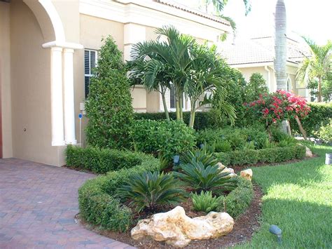 Landscape fabric underneath should help prevent regrowth. florida homes landscape 50+ best florida luxury houses ...