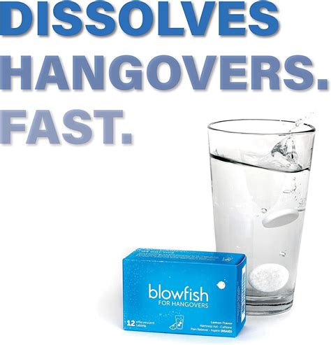 Blowfish For Hangovers Fda Recognized Formulation Guaranteed To