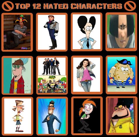 Top 12 Hated Characters By Jacobyel On Deviantart Vrogue