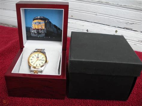 Union Pacific Railroad Retirement Watch~made By Selco Geneve~new In Box