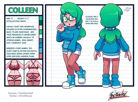Colleen Ref Sheet By TheOtherHalf Hentai Foundry