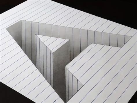 Optical Illusions Pencil Drawing Images And Photos Finder