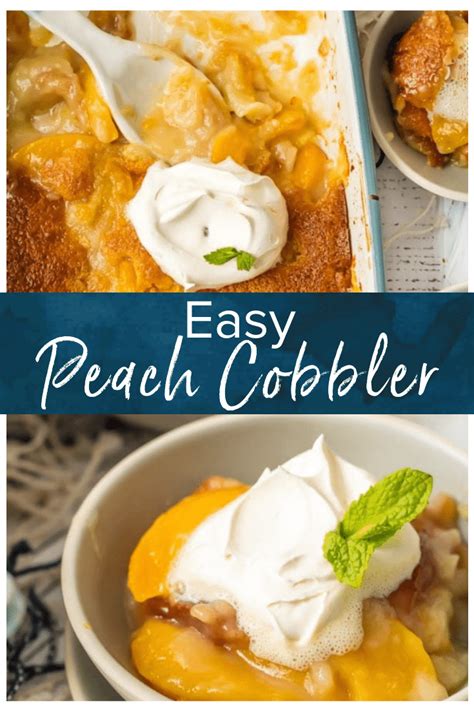 Continue cooking until mixture thickens. Easy Peach Cobbler Recipe (Made with Canned Peaches) {VIDEO}