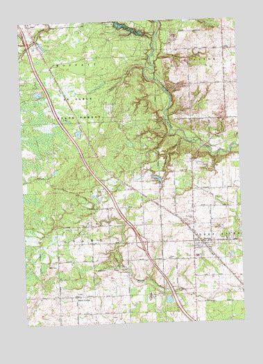 Sterling Mi Topographic Map Topoquest