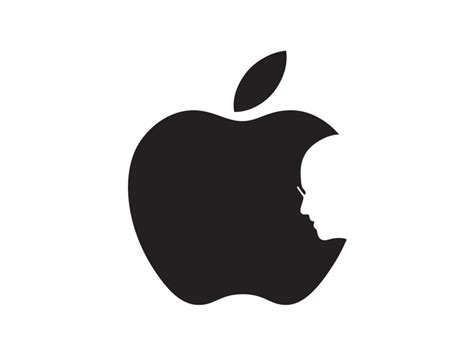 apple steve jobs logo png vector in svg pdf ai cdr format