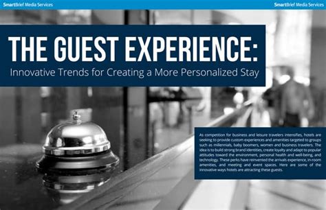The Guest Experience Ppt