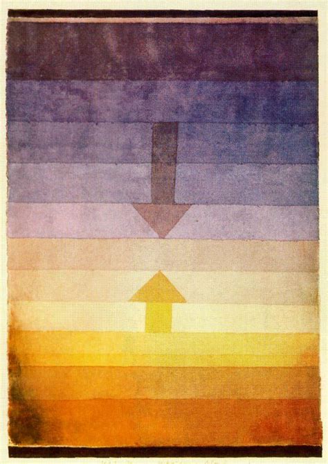 The child has a fear of being lost from their family or of something bad occurring to a family member if he or she is not with the person. Separation in the Evening - Paul Klee - WikiArt.org ...