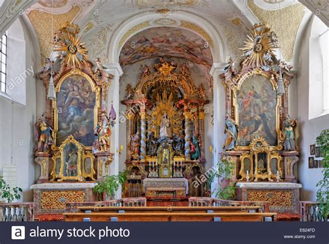 Rococo Style Monastery Church Kloster Altenhohenau