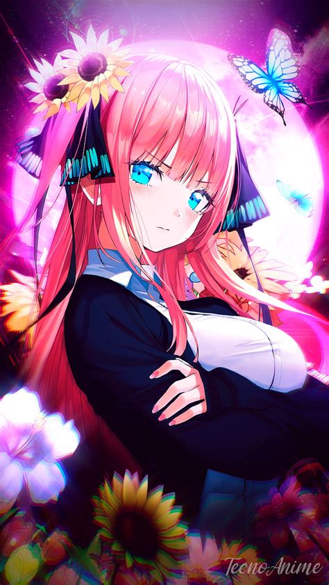 Anime Girl Pink Hair Blue Eyes Hd Wallpaper Peakpx