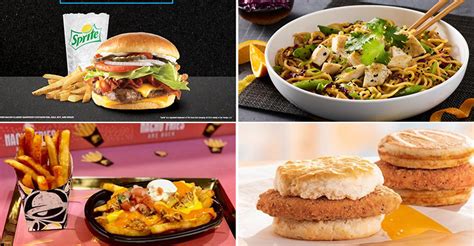 Check spelling or type a new query. Menu Tracker: New items from McDonald's, Wendy's and Taco ...