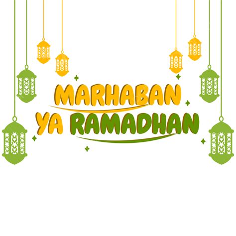 Ramadan Greeting Card Vector Hd Png Images Marhaban Ya Ramadan