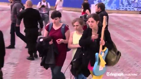 Pussy Riot Attacked With Whips By Police At Sochi Youtube