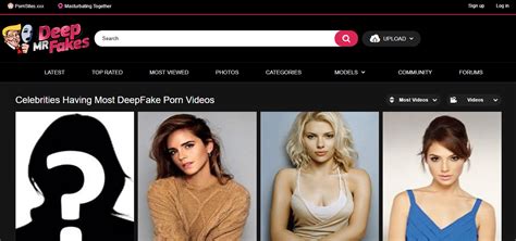 MrDeepFakes من أفضل مواقع المشاهير DeepFake الإباحية ومواقع المشاهير مثل mrdeepfakes com