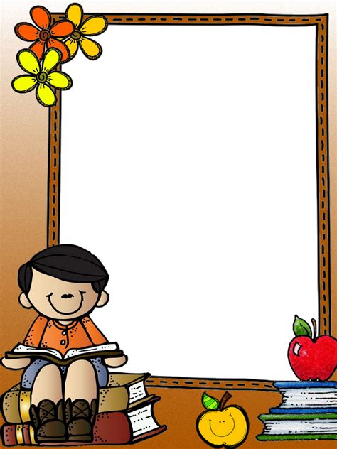 Paginas interactivas para preescolar : Pin de Mária Pospíšilová en My inspiration Melonheadz frames PNG | Cubiertas de carpeta de ...