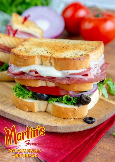 hot italian club sandwich this sandwich is a twist on the classic hot italian sub—with layers