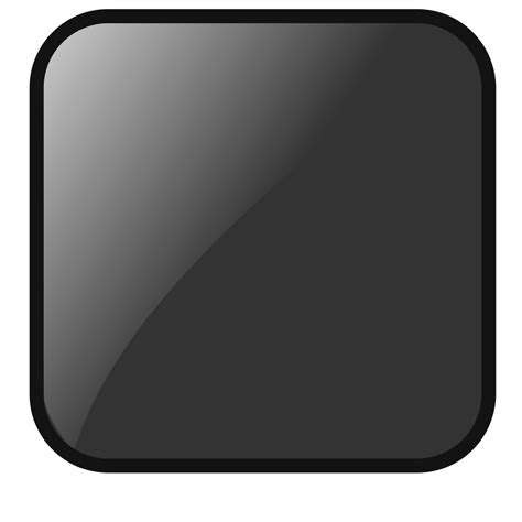 Blank Black Button 2 Png Svg Clip Art For Web Download Clip Art Png