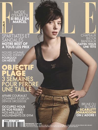 Scarlett Johansson For Elle France Dscene