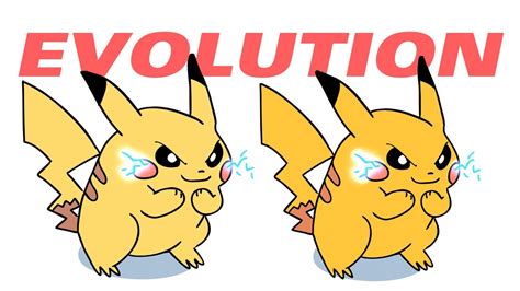 Pikachu Evolution Normal And Shiny Pokemon Transformation Animation