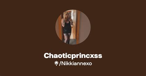 Chaoticprincxss Twitter Instagram Linktree