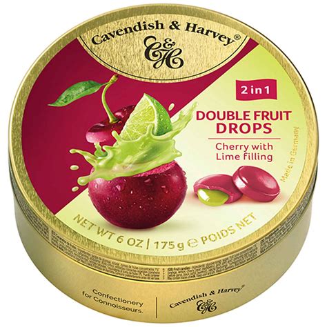 It costs ₹225 around $3. Cavendish & Harvey Double Fruit Drops Cherry with Lime ...