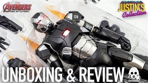 War Machine Mk2 Avengers Age Of Ultron Threezero Dlx Unboxing And Review