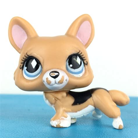 Authentic Littlest Pet Shop 639 Dog Corgi Original Hasbro Lps Ebay