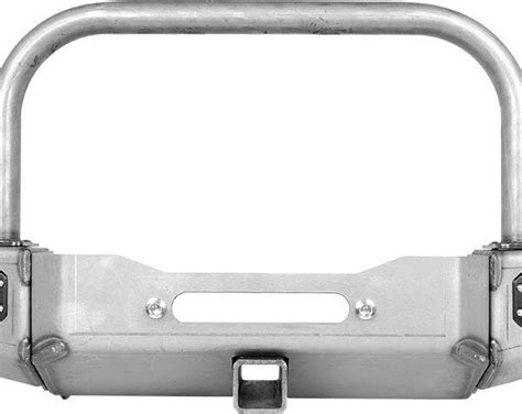 Suzuki Samurai Front Bumpers Winch Plate Short Ends With Stubby