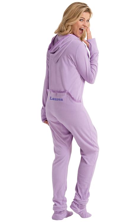 Hoodie Footie™ For Women Sneak A Peek In Womens Fleece Pajamas Pajamas For Women Pajamagram