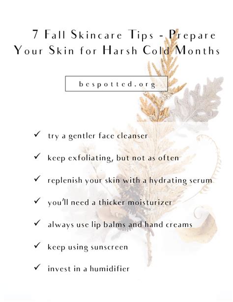 7 Fall Skincare Tips Prepare Your Skin For Harsh Cold Months