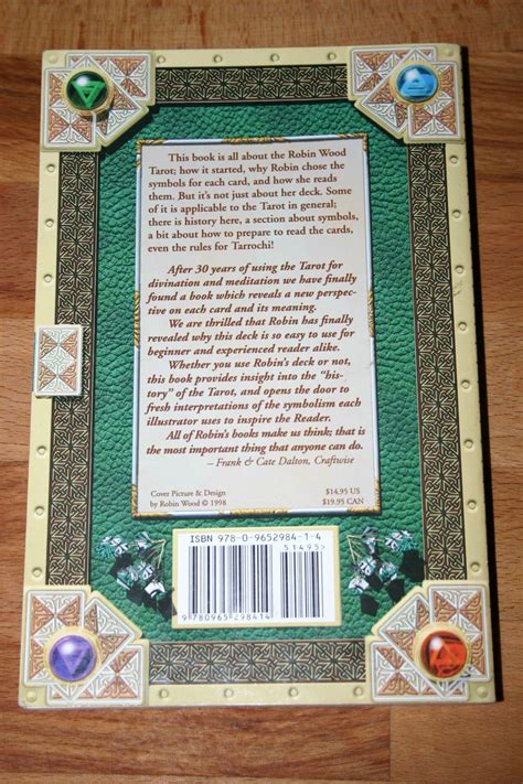 Robin woods tarot the minor arcana is brought to life in this radiant deck that is remarkably easy to understand andinterpret. Robin Wood Tarot: The Book - LT Tarot