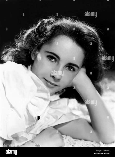 Elizabeth Taylor Actress 1946 Stock Photo Alamy