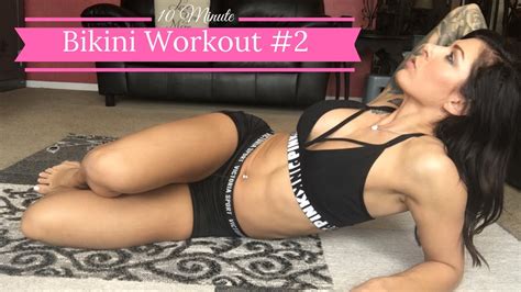 Minute Bikini Workout Home Workout Youtube