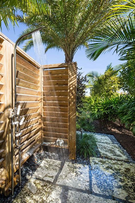 Outdoor Showers Can Be Private Semi Private Or Exposed Depending On