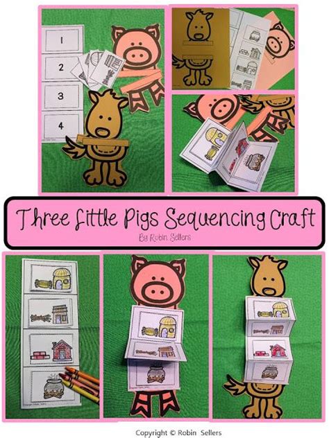 Three Little Pigs Sequencing Cards Little Pigs Three Little Pigs