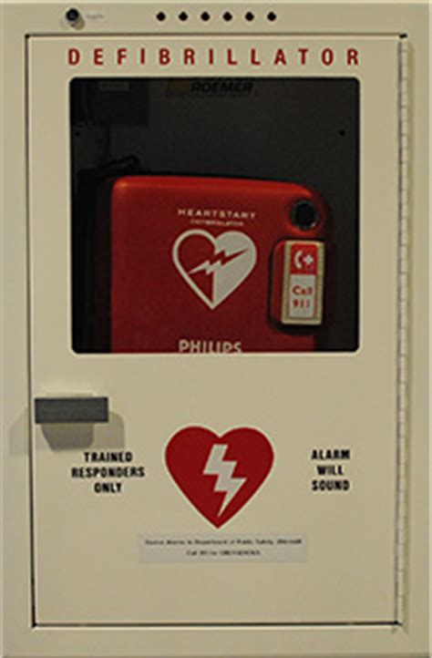 automated external defibrillators environmental health