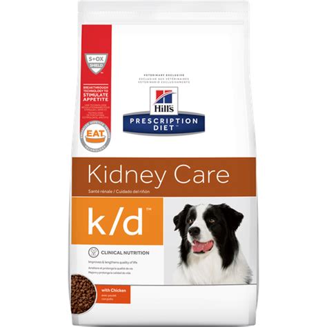 Please consult your veterinarian for further information on how our hill's™ prescription diet™ foods can help your dog to continue to enjoy a happy and active life. Hill's® Prescription Diet® k/d® Canine - dry
