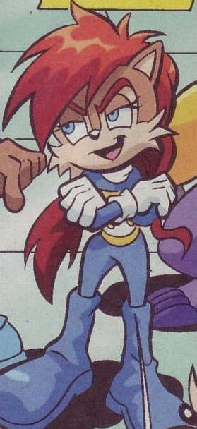 Alicia Acorn Archie Comics Characters Sonic Heroes Comic Character
