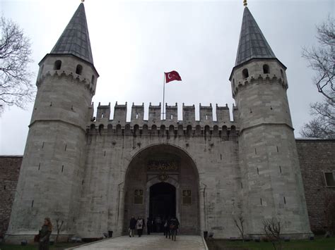 The Gate Of Salutation Topkapi Palce Istanbul Turkey Topkapı
