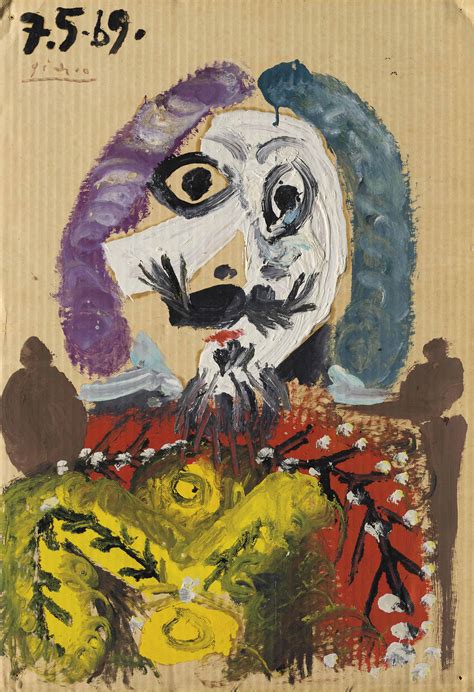 High quality lithographic picasso art prints and more modern wall art from the official picasso website. Pablo Picasso (1881-1973) , Buste d'homme | Christie's