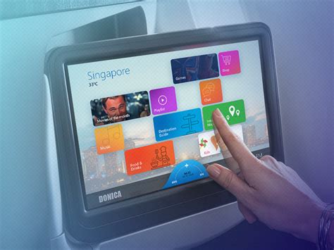 In Flight Entertainment Graphical User Interface Design By Fahad