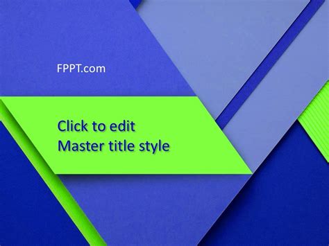 Free Folded Paper Powerpoint Template Free Powerpoint Templates