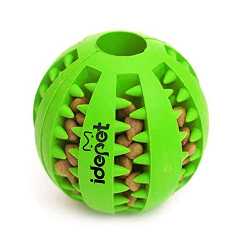 Here are two ways to make puzzle feeders at home. Deals on Idepet Dog Toy Ball, Nontoxic Bite Resistant Toy ...